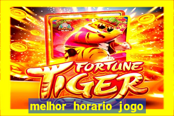 melhor horario jogo fortune rabbit